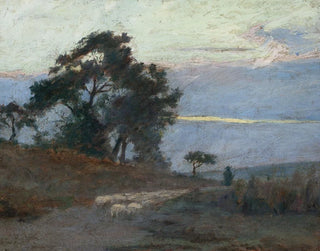 Maisema auringonnousussa - Maksymilian Gierymski — näkymä teoksesta