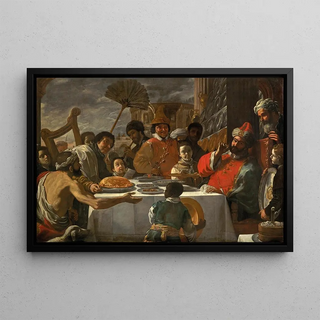 Maltese School - The parable of the rich man and Lazarus.webp