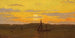 Auringonlaskun - Manfred Lindemann-Frommel — näkymä teoksesta