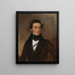 Salomon White Roberts - Manuel Joachim de França — kehystetty taideteos seinällä