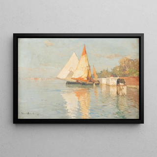 Manuel Wielandt - Fishing boats by Venice.webp
