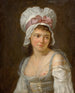 Portrait d'une femme avec un foulard blanc - Marc Antoine Bilcocq — näkymä teoksesta