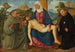 La Pietà pyhimyksineen François ja Nicolas de Tolentino - Marcello Fogolino — näkymä teoksesta