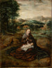 Marie with the Child sitting in a landscape - Marcellus Coffermans — näkymä teoksesta