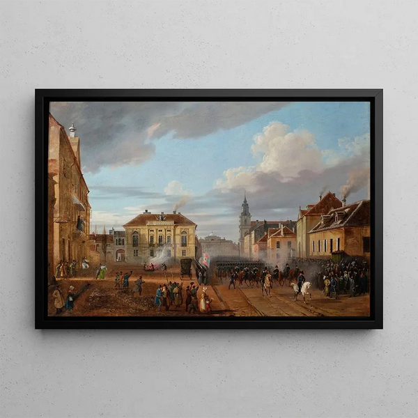 Marcin Zaleski - Return of the Polish troops from Wierzbno.webp