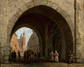Porte de Saint-Florian à Cracovie - Marcin Zaleski — näkymä teoksesta