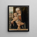 Vierge à l'Enfant - Marco Basaiti — kehystetty taideteos seinällä