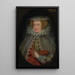 Catherine Killigrew Lady Jermyn - Marcus Gheeraerts nuorempi — kehystetty taideteos seinällä