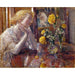 Maalauksen jäljennös Maréchal Niel Roses - Childe Hassam