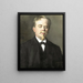 Portrait d'Auguste Allebé 1838-1927 - Maria Alexandrina Reuss — kehystetty taideteos seinällä