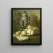 Nature morte à la cruche en grès - Maria Vos | Reproduction — kehystetty taideteos seinällä