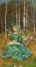 Huhtikuu - Marianne Stokes — näkymä teoksesta