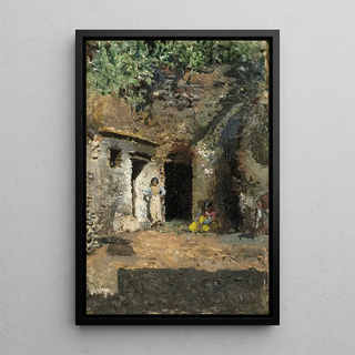 Mariano Fortuny Marsal - Gypsy CavesGranada.webp