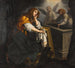 Marie Madeleine au tombeau avec deux anges - Giovanni Biliverti — näkymä teoksesta