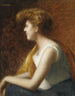 Portrait de profil d'une jeune femme - Marie-Augustin Zwiller — näkymä teoksesta