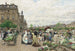 Le Quai aux Fleurs - Marie-François Firmin-Girard — näkymä teoksesta
