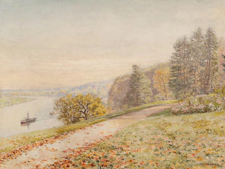 Le remorqueur - Marie-François Firmin-Girard — näkymä teoksesta