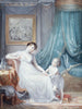 Portrait présumé de Madame Marie Alexandre Vincent et de son fils André - Marie-Gabrielle Capet — näkymä teoksesta