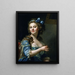Autoportrait - Marie-Gabrielle Capet — kehystetty taideteos seinällä