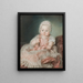 Alexandre Antoine Roslin 1764-1799 g.m. Adélaïde Abraham fils de l'artiste - Marie-Suzanne Giroust — kehystetty taideteos seinällä