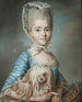 Augustine Suzanne Roslin, la fille de l'artiste - Marie-Suzanne Giroust — näkymä teoksesta