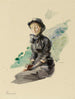 Femme assise - Marie Bracquemond — näkymä teoksesta