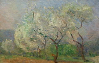 Marie Bracquemond - Study of trees.webp
