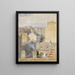 Vue depuis le studio Klagbaumgasse Vienne - Marie Egner — kehystetty taideteos seinällä