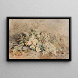 Marie Egner - Ein Strauss mit Wildrosen.webp