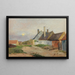 Bretagne-illanvietto - Marie Egner — kehystetty taideteos seinällä