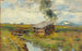 Kesä suolamarskeilla Salzburgin linnakkeen näkymällä - Marie Egner — näkymä teoksesta