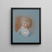Portrait de Madame Schröder - Marie Jeanne Clemens — kehystetty taideteos seinällä
