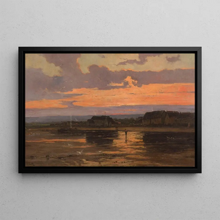 Marie JosephLeon Clavel Iwill - Solitude le soir Morsalines Manche.webp