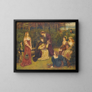 Marie Spartali Stillman - Fiammetta Singing.webp