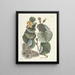 Poissons, serpents, insectes et quelques autres animaux, ainsi que quelques images de plantes Pl090 - Mark Catesby — kehystetty taideteos seinällä