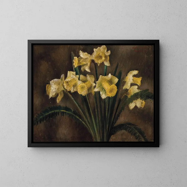 Jonquilles - Mark Gertler — kehystetty taideteos seinällä