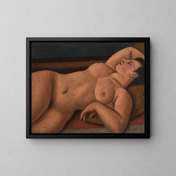 Nu - Mark Gertler — kehystetty taideteos seinällä