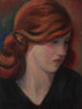 Portrait de Jean Kemp - Mark Gertler — näkymä teoksesta
