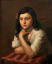 Portrait de May Berlinsky - Mark Gertler — näkymä teoksesta