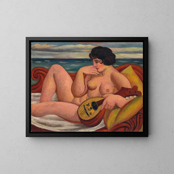La Sonate - Mark Gertler — kehystetty taideteos seinällä