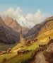 Heiligenblut avec vue sur le Grossglockner - Markus Pernhart — näkymä teoksesta