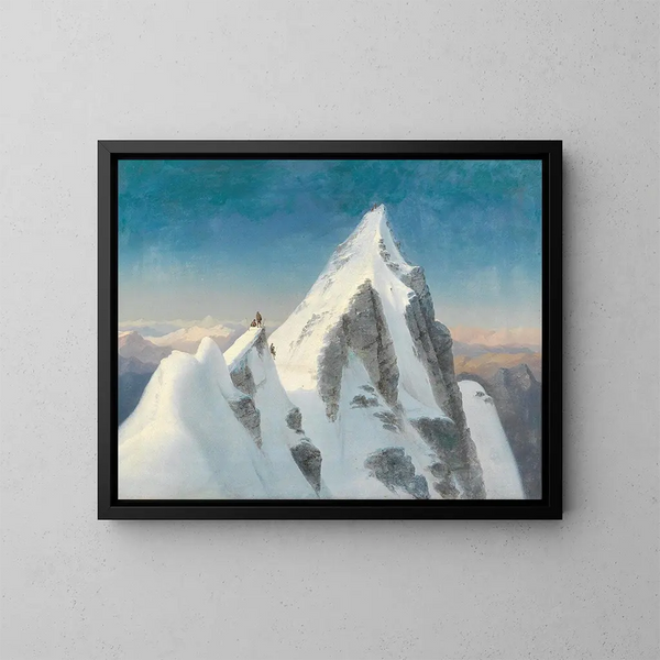 Le Grossglockner - Markus Pernhart — kehystetty taideteos seinällä