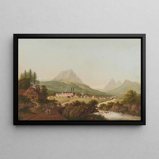 Marquard Wocher - Das Stift Maria Einsiedeln Canton Schwyz.webp