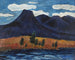 Maisema sininen - Marsden Hartley — näkymä teoksesta