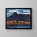 Maisema sininen - Marsden Hartley — kehystetty taideteos seinällä