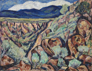 Marsden Hartley - Landscape New Mexico.webp