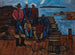 Homarinkalastajat - Marsden Hartley — näkymä teoksesta