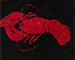 Homard sur fond noir - Marsden Hartley — näkymä teoksesta