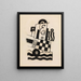 Symboles militaires 1 - Marsden Hartley — kehystetty taideteos seinällä