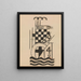 Symboles militaires 2 - Marsden Hartley — kehystetty taideteos seinällä